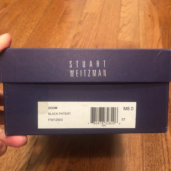 Stuart Weitzman Black Patent Leather Heels 8 - Picture 7 of 7